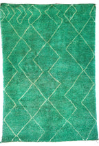 Tapis berbere vert Ghita